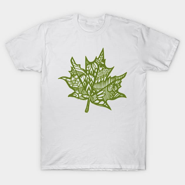 leaf_green T-Shirt by kk3lsyy